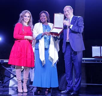 The First Lady of Guinea H.E. CONDE DJENE announced as ambassador of ‘Merck More Than a Mother’ campaign in their countries
